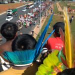 Mais de cinco mil mulheres indígenas marcham em Brasília